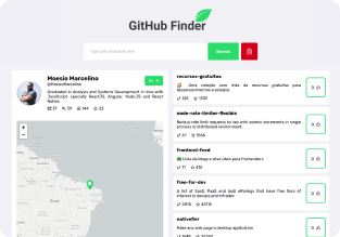 GitHub Finder